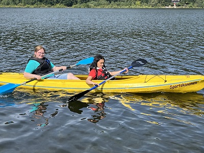 Paddelausflug auf der Innerstetalsperre