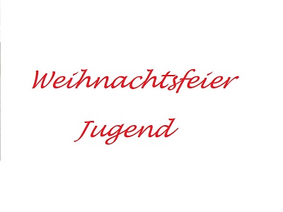 Weihnachtsfeier Ruderjugend Einladung