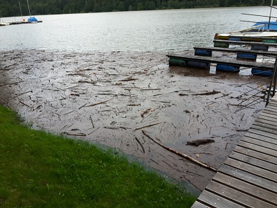 Arbeitseinsatz WSVI-Gelände nach Hochwasser