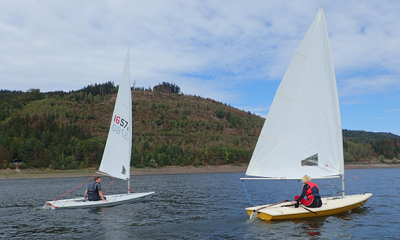 Segelausbildung 2024 auf der Innerstetalsperre