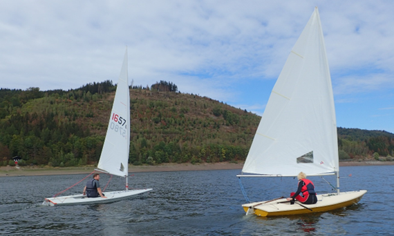 Segelausbildung 2024 auf der Innerstetalsperre