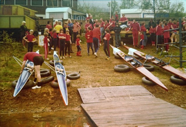 Bootstaufe Ruderer 1974 - 01