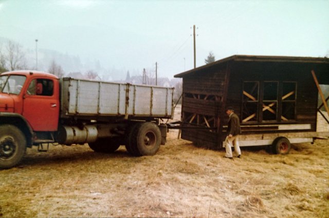 Abholung Rudererhütte 1982 - 01
