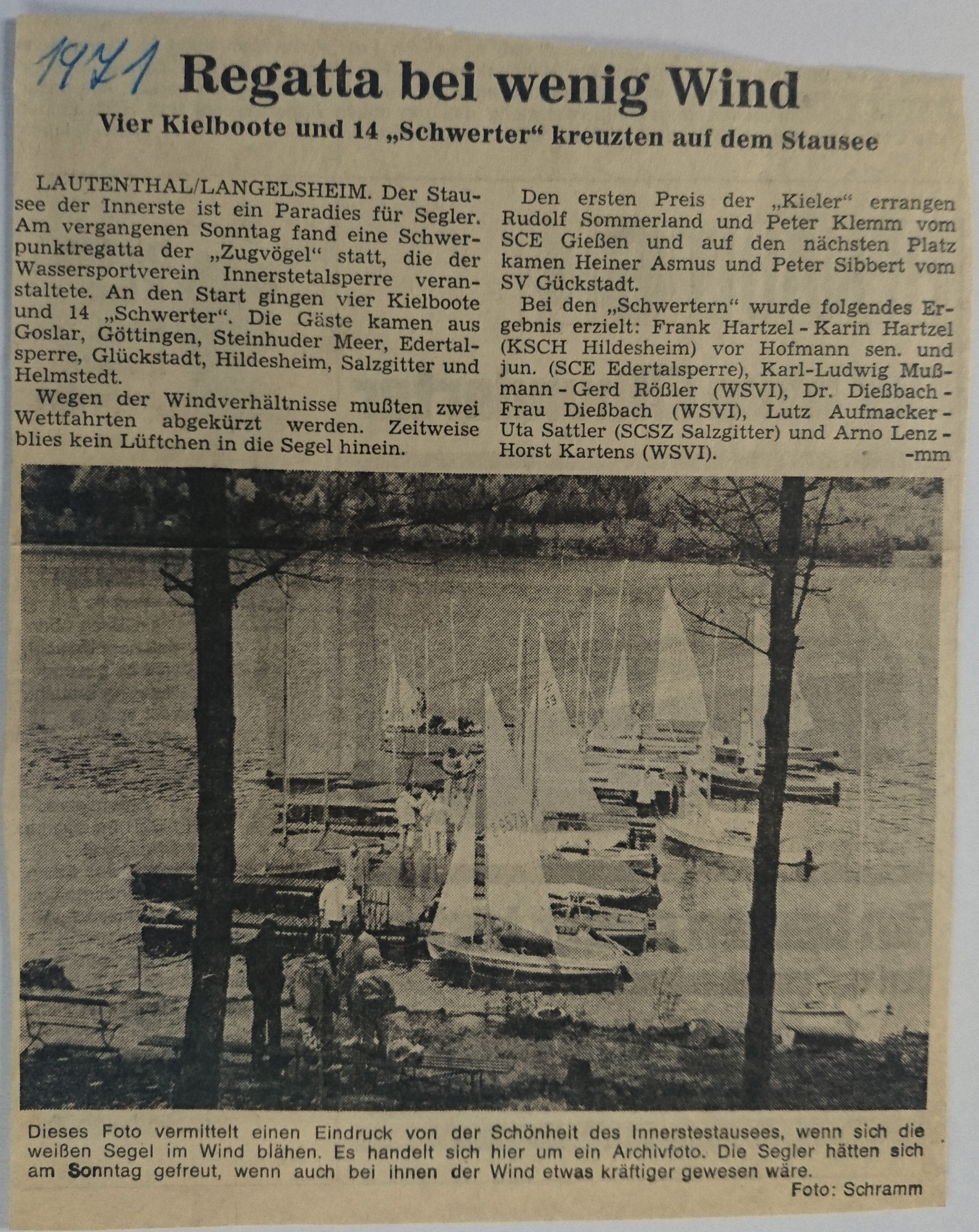 segelregatta 1971