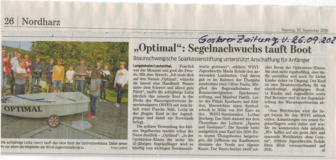 Scan 20201003 Bootstaufe Zeitungsbericht 1200