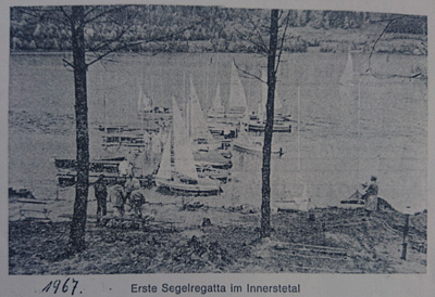 Erste Segelregatta im Mai 1967